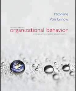 (Solution Manual) Organizational Behavior 7th Edition by McShane Glinow
