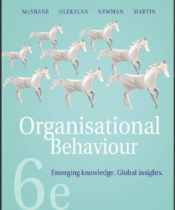 (Solution Manual) Organisational Behaviour Emerging Knowledge Global Insights 6th
