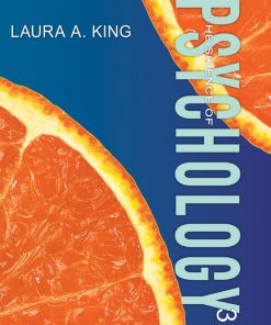THE SCIENCE OF PSYCHOLOGY AN APPRECIATIVE VIEW 3rd edition by Laura King ISBN 0078035406 978-0078035401
