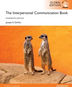 The Interpersonal Communication Book 14th Edition by Joseph DeVito ISBN 1292099992 978-1292099996