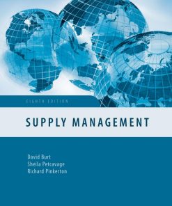 Supply Management 8th Edition by David Burt, Sheila Petcavage, Richard Pinkerton ISBN 0073381454  9780073381459