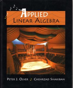 Applied Linear Algebra Peter Olver Cheri Shakiban