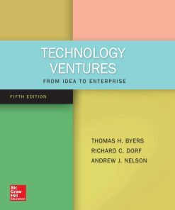 Technology Ventures From Idea to Enterprise 5th Edition