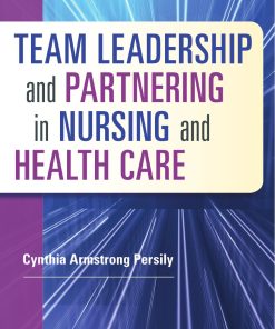 Team Leadership and Partnering in Nursing and Health Care