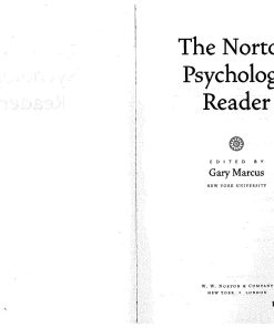 The Norton Psychology Reader 1st edition by Gary Marcus ISBN 0393927121 978-0393927122