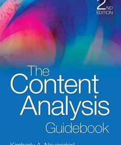 The Content Analysis Guidebook 2nd Edition by Kimberly Neuendorf 9781506361451 1506361455