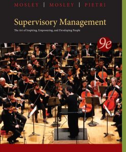 Supervisory Management 9th ed. Wei Zhi