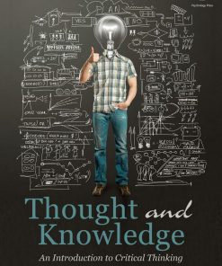 Thought and Knowledge An Introduction to Critical Thinking 5th Edition by Diane F Halpern ISBN 978-1848726291