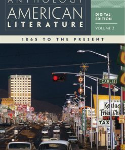 The Norton Anthology American Literature 8th edition by Nina Baym, Robert Levine, Wayne Franklin 0393884430 9780393884432