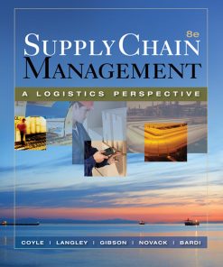 Supply Chain Management A Logistics Perspective 8th Edition newgen