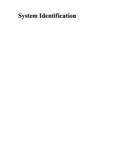 System Identification A Frequency Domain Approach 2nd edition by Rik Pintelon, Johan Schoukens ISBN 1118287392 978-1118287392