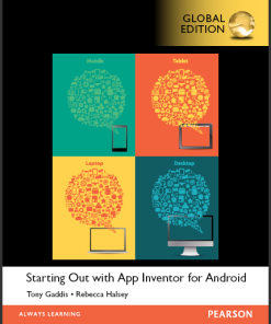 (Solution Manual) Starting Out With App Inventor for Android Global Edition