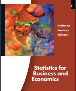 (Solution manual) Statistics for Business and Economics 11th Edition