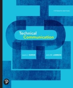 Technical Communication 15th Edition by John M. Lannon Wei Zhi