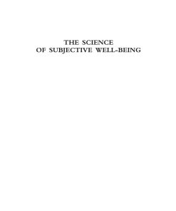 The Science of Subjective Well Being 1st Edition by Michael Eid, Randy J Larsen ISBN 1606230735 9781606230732