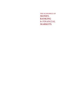The Economics Of Money Banking and Finance 9th Edition by Frederic Mishkin ISBN 0138002371  978-0138002374