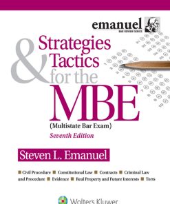 Strategies & Tactics for the MBE (Bar Review)
