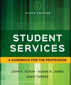 Student Services A Handbook for the Profession Jossey Bass