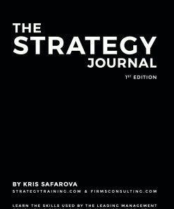 The Strategy Journal 1st edition by Kristina Safarova ISBN 173403274X 978-1734032741