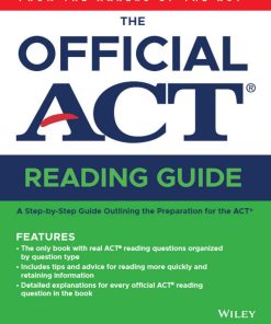 The Official ACT Reading Guide 2nd edition by ACT ISBN 1119787351 978-1119787358