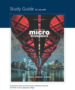 Study Guide for Mankiw's Principles of Microeconomics 7th Canadian Edition