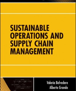 Sustainable Operations and Supply Chain Management