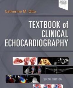 Textbook of Clinical Echocardiography 6th by Catherine Otto