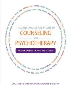 Theories and Applications of Counseling and Psychotherapy Earl J. Ginter & Gargi Roysircar & Lawrence H. Gerstein