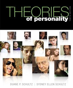Theories of Personality 10th Edition by Duane P. Schultz