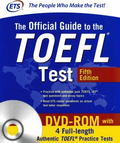The official guide to the TOEFL test 5th edition by Educational Testing Service ISBN 1260011216 978-1260011210